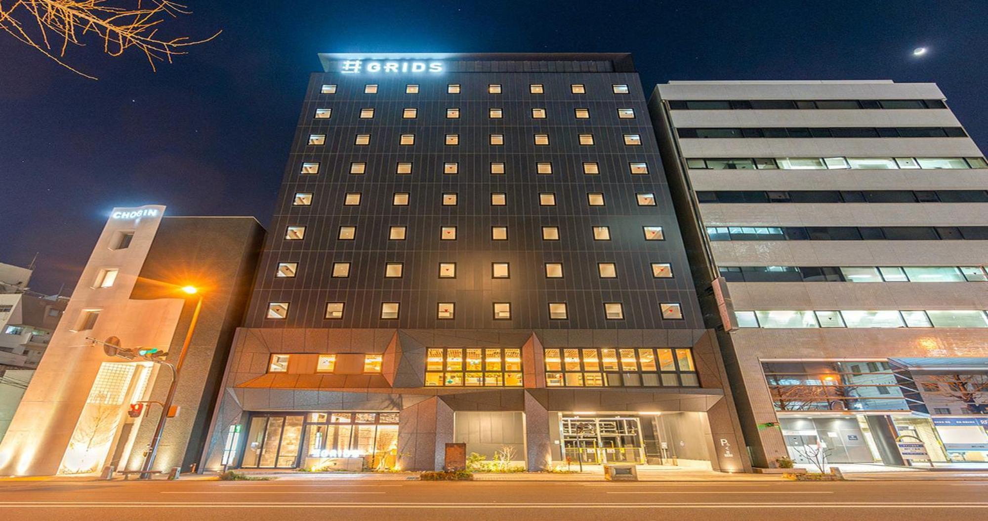 Grids Premium Hotel Kumamoto Ngoại thất bức ảnh